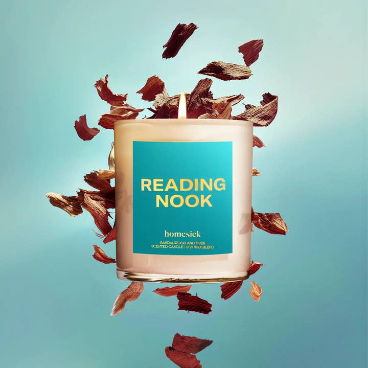 Homesick Candles - Wholesale Jar/Filled Candle - Reading Nook Candle3