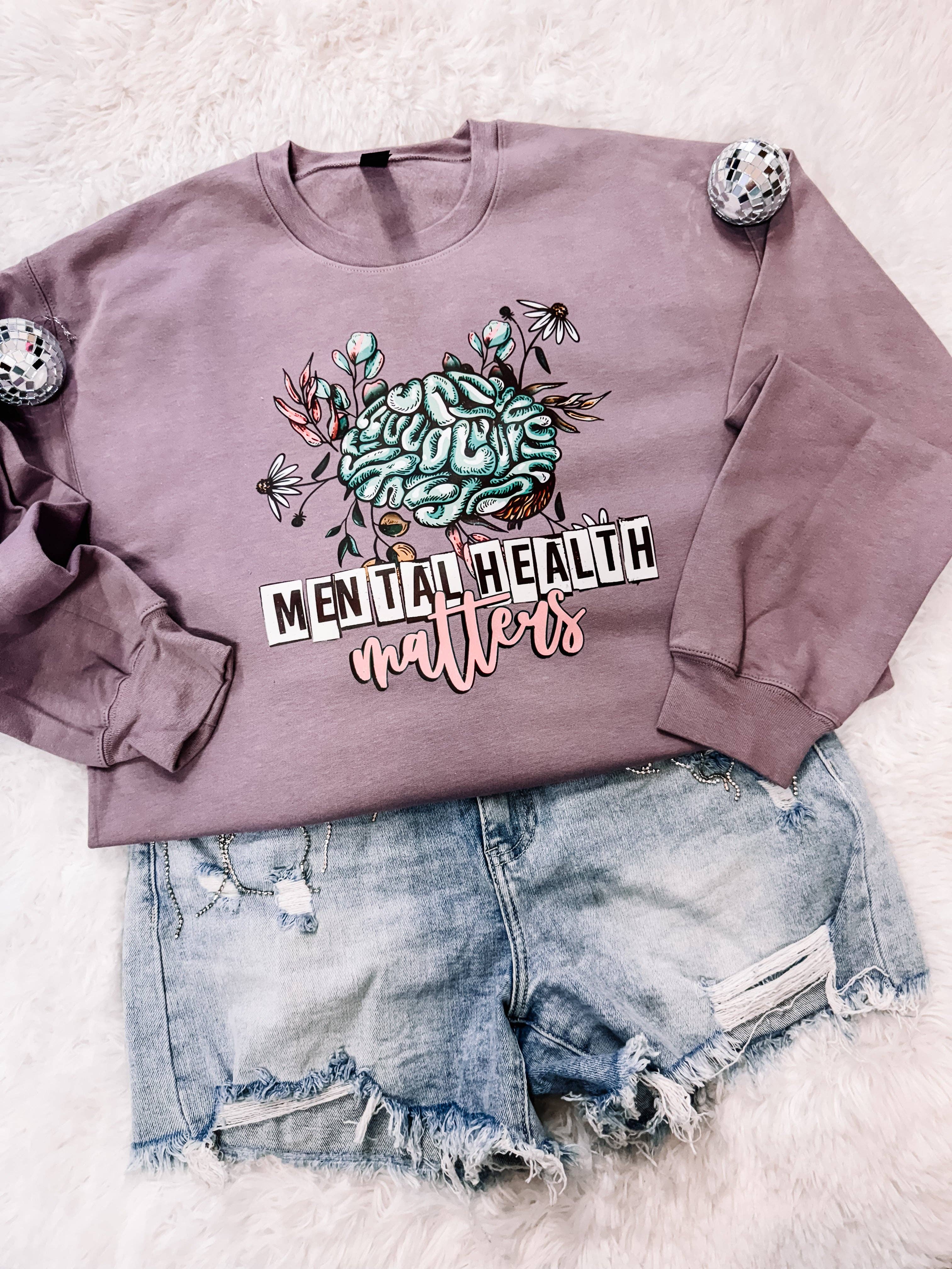 ZZ Threadz – wholesale Sweatshirt med tryck - Dam – Paragon Mental Health Matters Tröja0