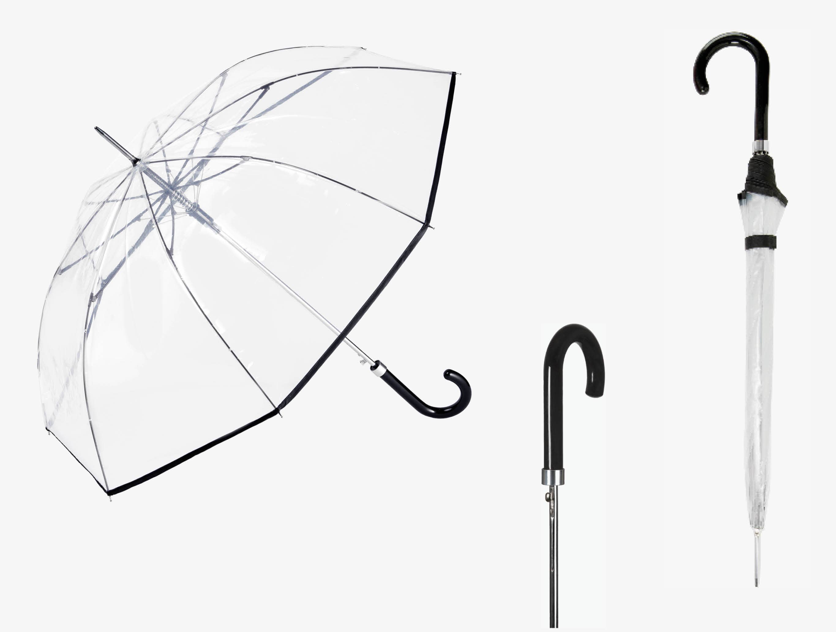 Mkr International - Wholesale Umbrella - Unisex - Large Automatic Transparent Weather Umbrella | Windproof5