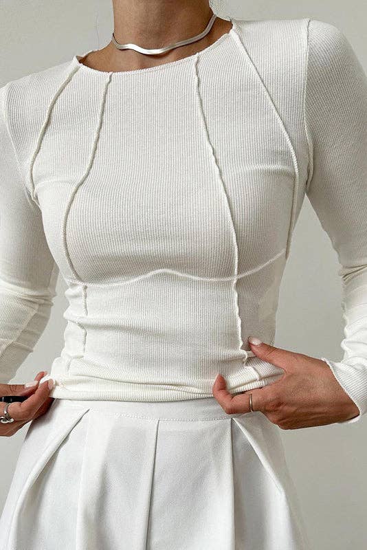 safistyle - Wholesale Knit Top - Women's - Structured Long Sleeve Top8