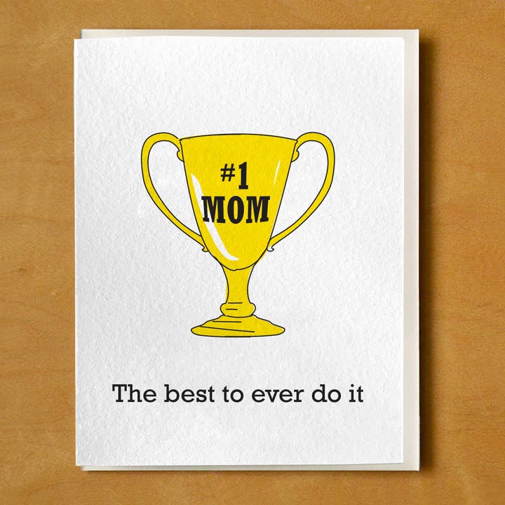 Best to Ever Do It - Mother's Day Card for wholesale by McBitterson's