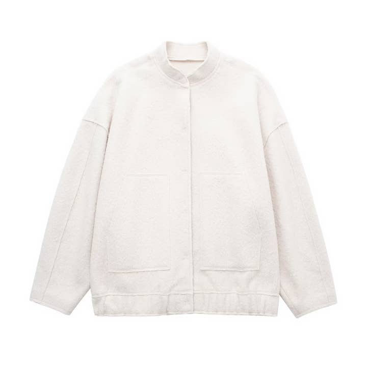 HIDDENBRAND - Wholesale Bomber Jacket - Women's - oversized boxy bomber jacket3