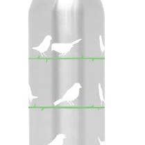 Chirpy 270ml Insulated Stainless Steel Baby Bottle. Organic Kidz for wholesale by Joli Monde