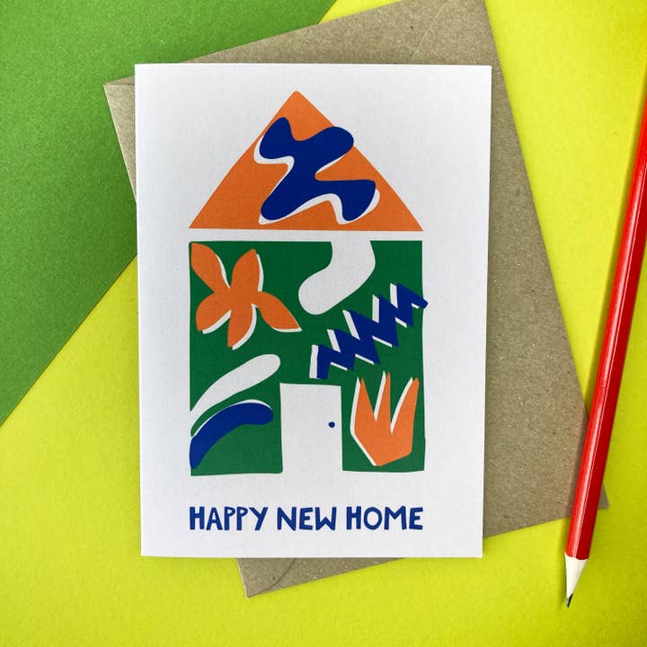 Happy New Home Card for wholesale by Jive Prints