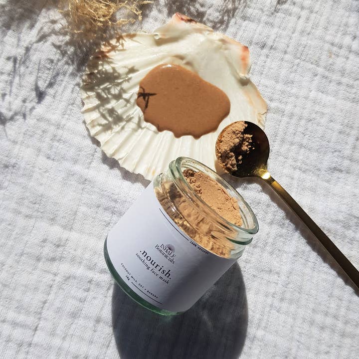 Inhale Botanicals - Wholesale Skincare Face Mask - Nourish Soothing Face Mask 30g Jar1