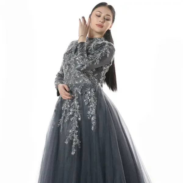 Palestinian Elegance - Wholesale Dress - Women's - Dew Branches Gown14