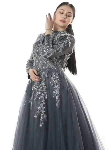 Palestinian Elegance - Wholesale Dress - Women's - Dew Branches Gown14