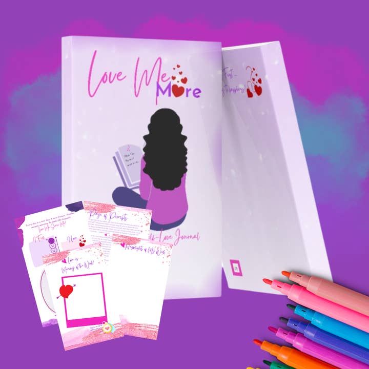 Love Me More: Diario di 30 giorni sull'amore per se stessi per la vendita all'ingrosso da parte di Fit For More Store