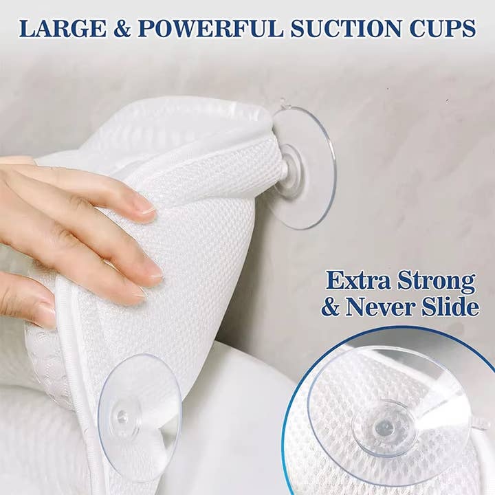 VIGOR - Wholesale Spa/Therapy Pillow - Luxury Bath Pillows for Tub Neck and Back Support1