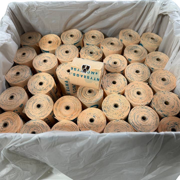 Monty's Bags - Wholesale Pet Poop Bag - Commercial Bulk Compostable Dog Waste Bags – 5,400 Count 1