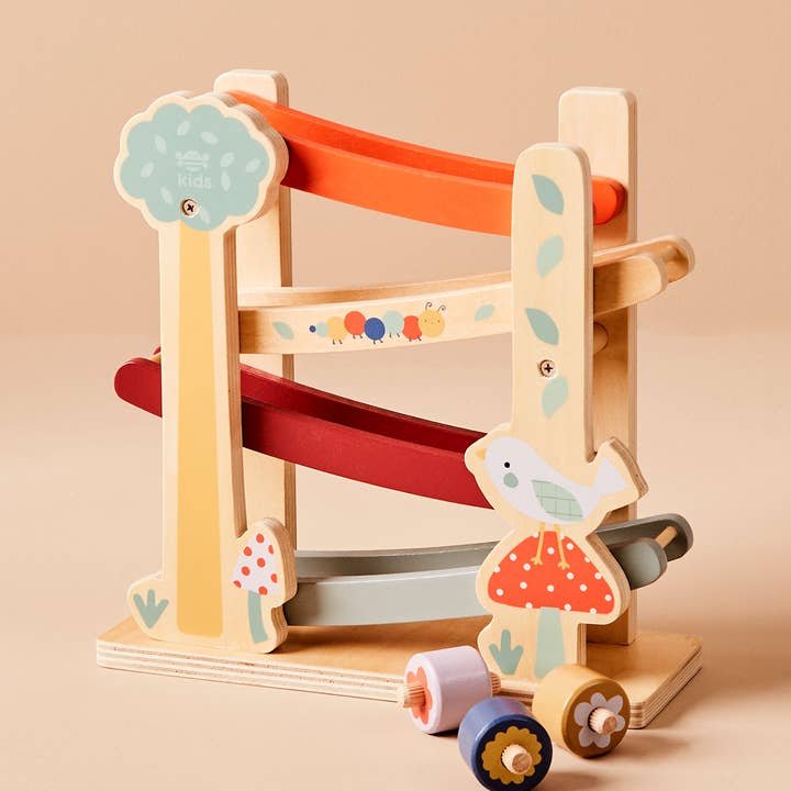 Just Bee Kids Wooden Garden Roller Ramp Toy for wholesale by Just Bee Kids