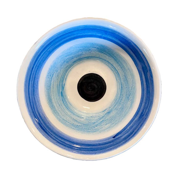 Ceramic Small Bowl With Mati (Eye)
for wholesale by So Blue Greek Ceramics and Gifts