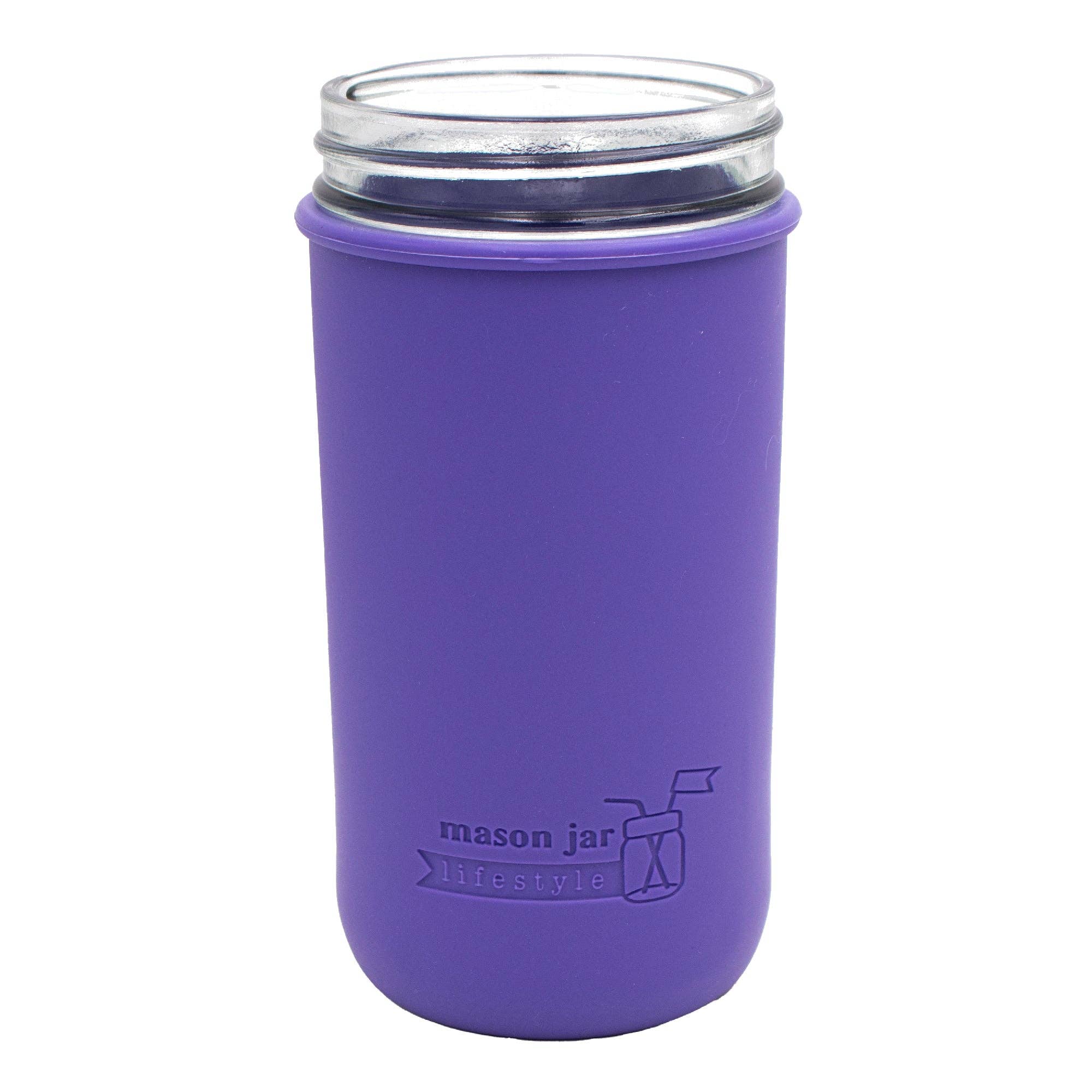Mason Jar Lifestyle - Wholesale Drink Huggers & Koozies - Silicone Sleeve for Pint & a Half 24oz Ball Mason Jars14