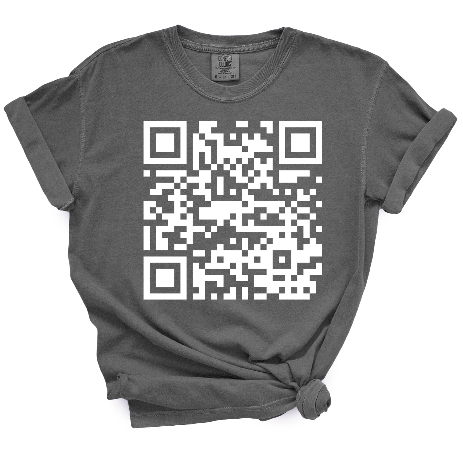 tcbco - Wholesale Screen Printed T-Shirt - Women's - Fuck You QR Code TShirt5