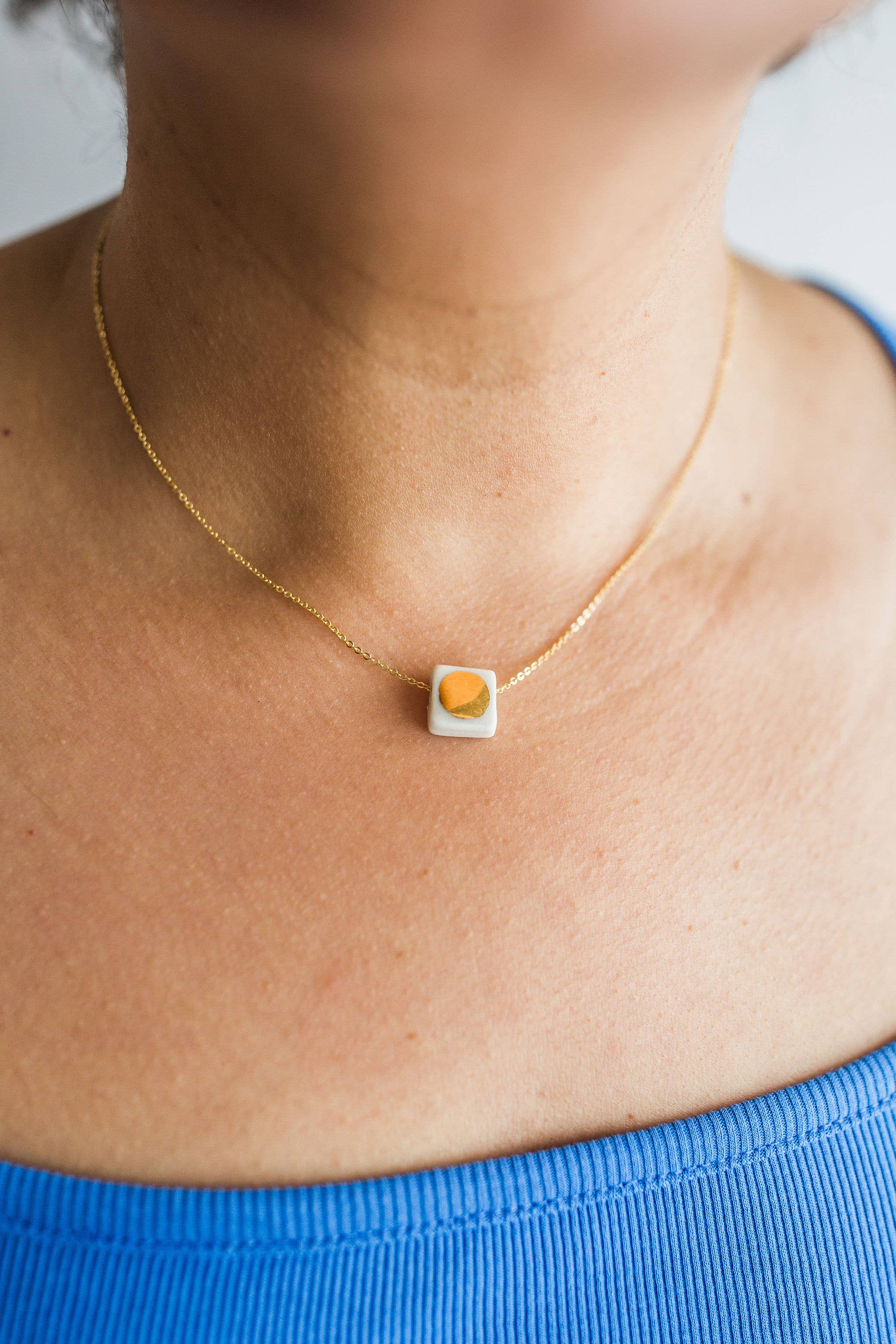 Jenna Vanden Brink Ceramics - Wholesale Pendant/Charm Necklace - Good Day Sunshine Necklace4