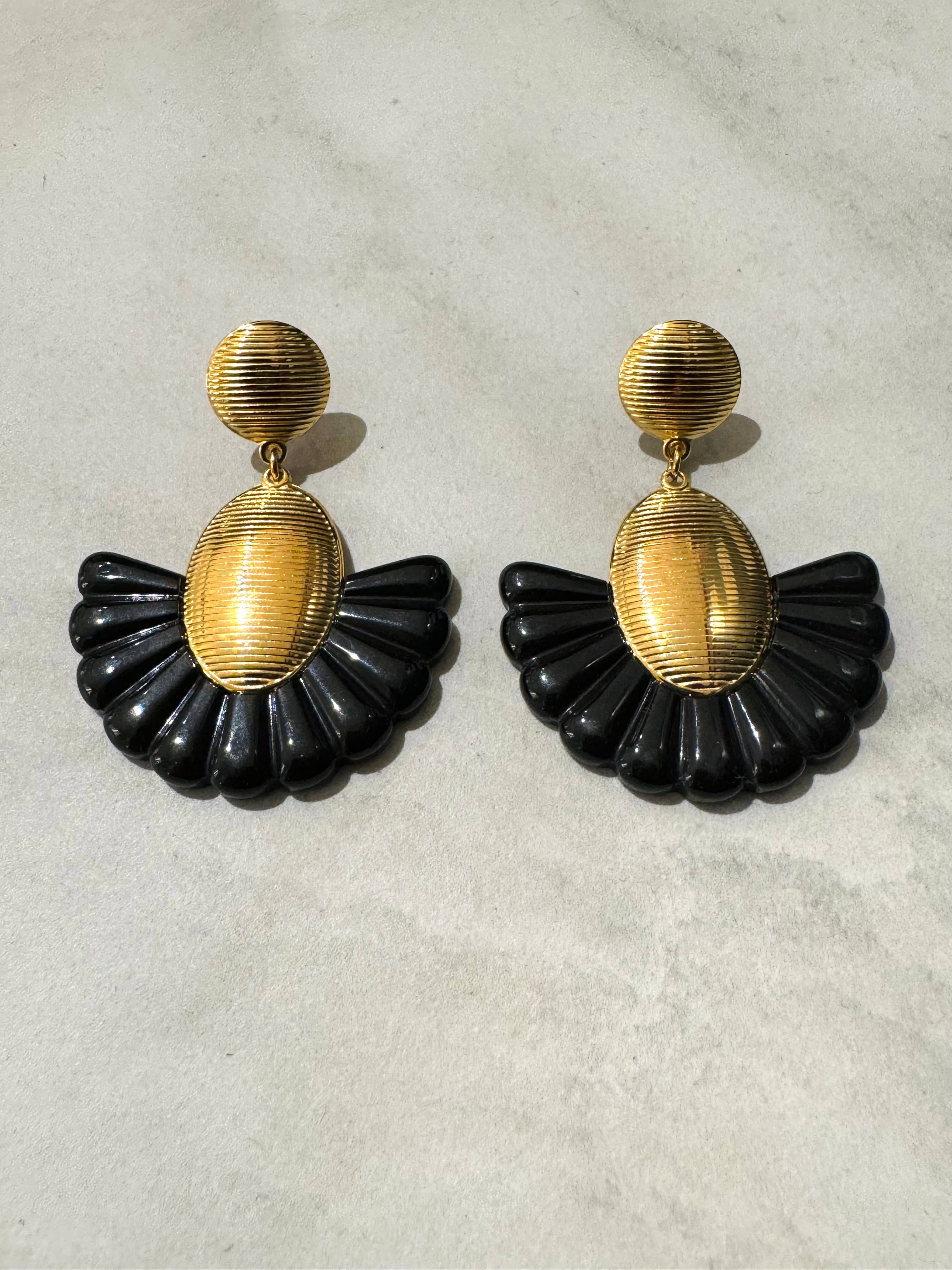 Cassette Barcelona - Vente Boucles d'oreilles pendantes - Boucles d'oreilles Rocel en acier inoxydable2