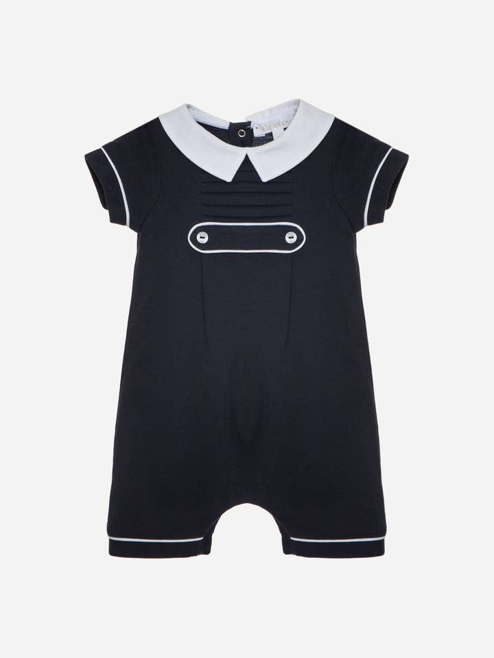 Marineblå drengeflyverdragt for engroshandel hos Patachou