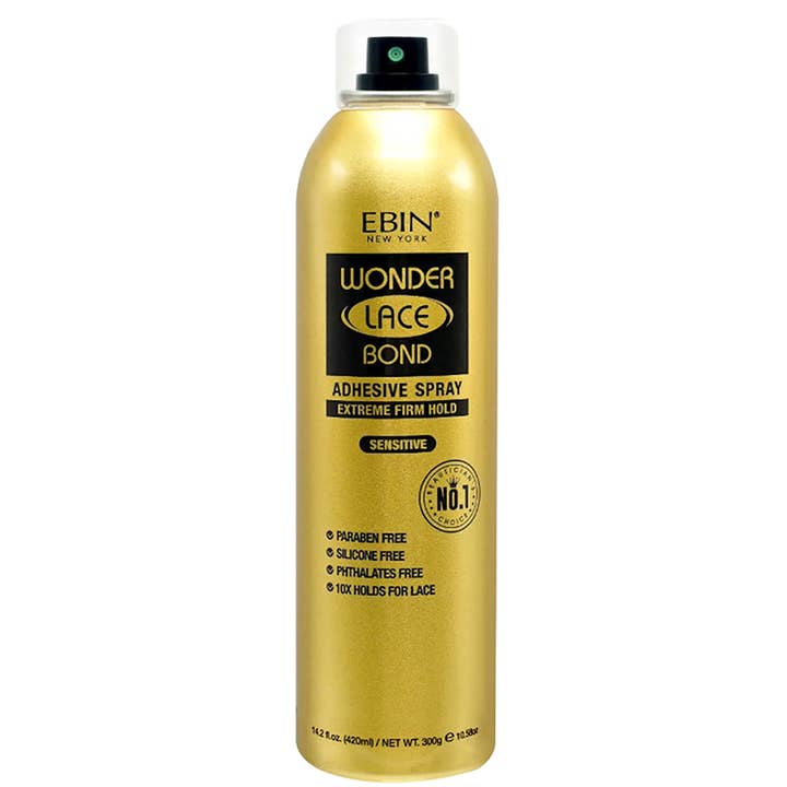 EBIN WONDER LACE BOND PERÜCKENKLEBER SPRAY SENSITIV, WBST 400 für den Großhandel von JOIA ACCESSORIES