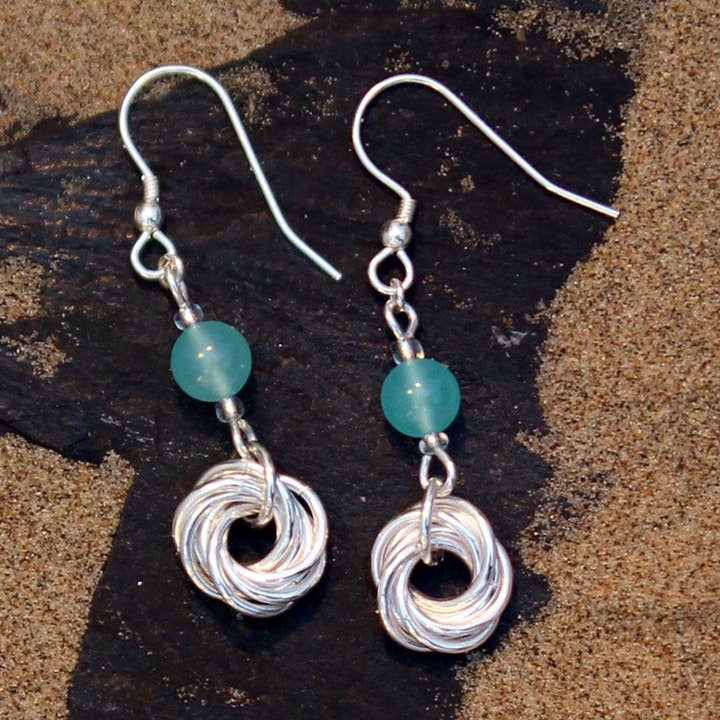 Sea Glass Mobius Ear for wholesale by Atlantic Rose