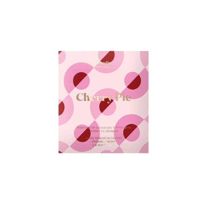 Goodio USA - Wholesale Chocolate Bar - Cherry Pie Organic White Chocolate1