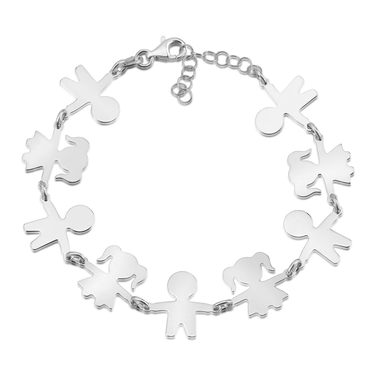 Massete - Vente Bracelets à breloques/pendentifs - Unicornj en argent sterling 925 poli pour filles et garçons0