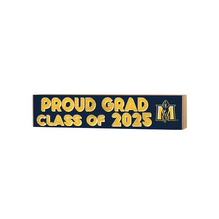 3x13 Murray State Racers Class of 2025 Block Sign for wholesale by KH Sports Fan