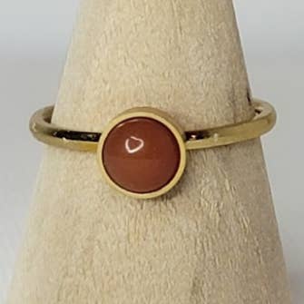 Anillo Cornalina para venta al por mayor de The Casson Collection