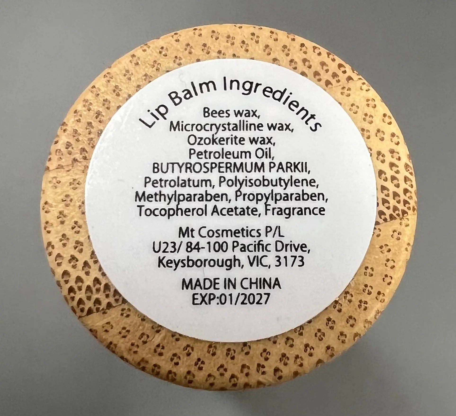 everythingbamboo - Wholesale Lip Balm - Bamboo Lip Balm Tubes Natural Healthy Beautiful BHB016