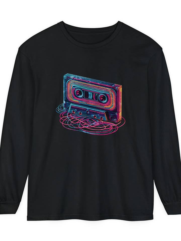 Mixtape - Långärmad T-shirt för wholesale av Running With Wolves