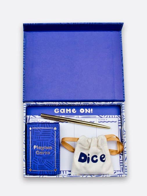 GAMES, Primary Fresh Playing Cards and Dice - Game Gift Set for wholesale by Elum Designs