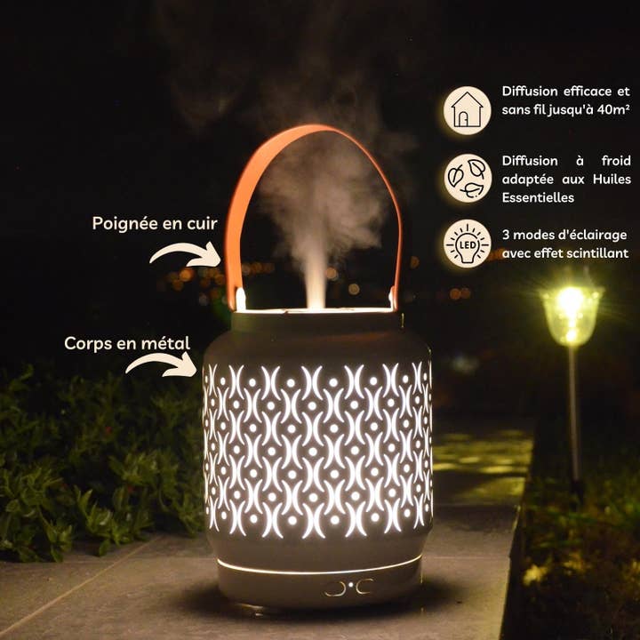 Zen'Arôme - Wholesale Electronic Diffuser - Essential Oil Diffuser with Built-in Battery Madrid2