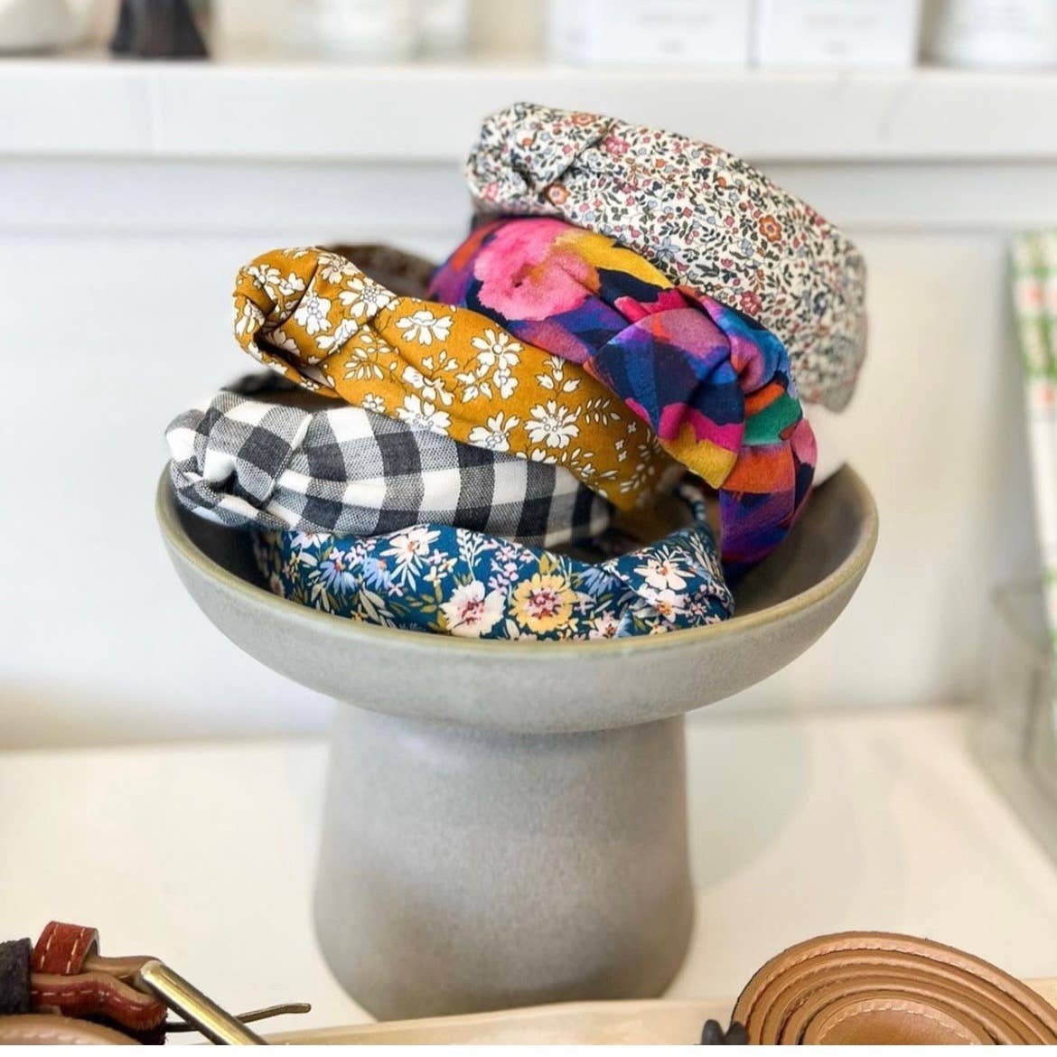 Maddie and Me Handmade - Wholesale Fashion Headband - Women's - Liberty of London Katie & Millie Floral Knot Headband12