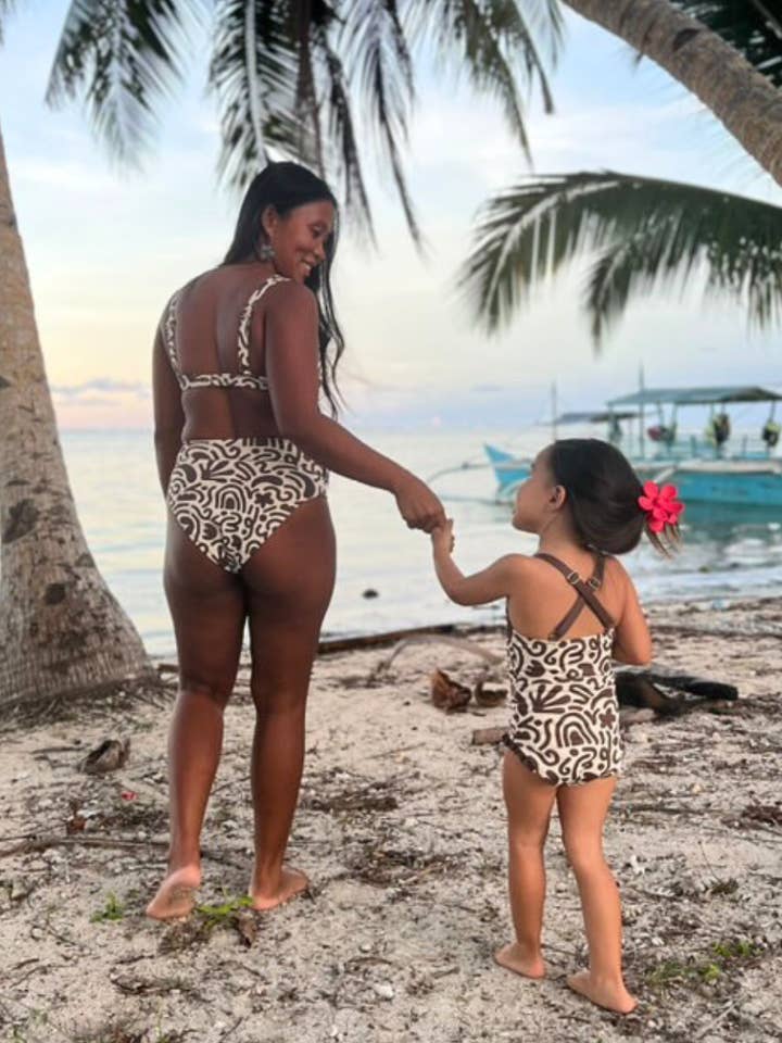 CEACEA SWIMWEAR, ACTIVEWEAR, KIDS SWIM - Wholesale Swim bottoms – Women's - SAGE BOTTOMS - COCO CONFETTI5