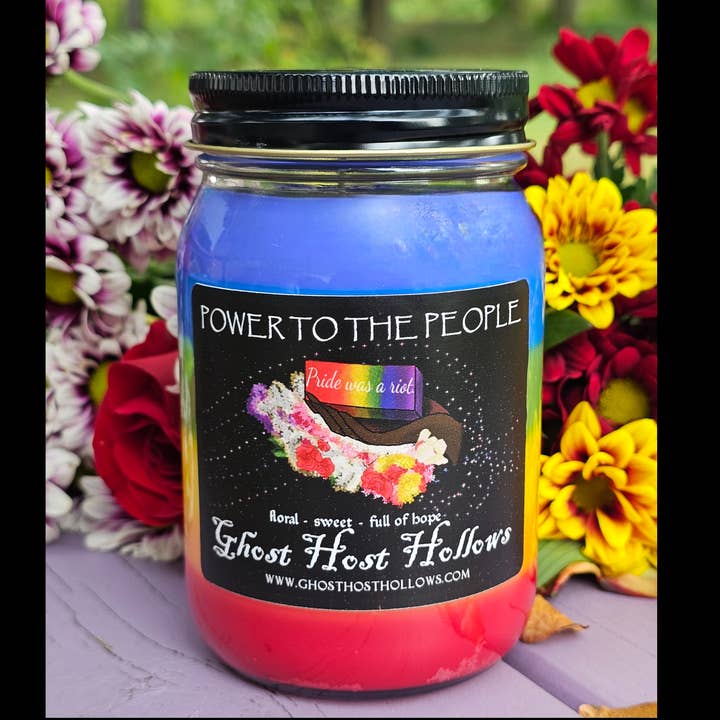 Pride was a Riot candle for wholesale by Ghost Host Hollows