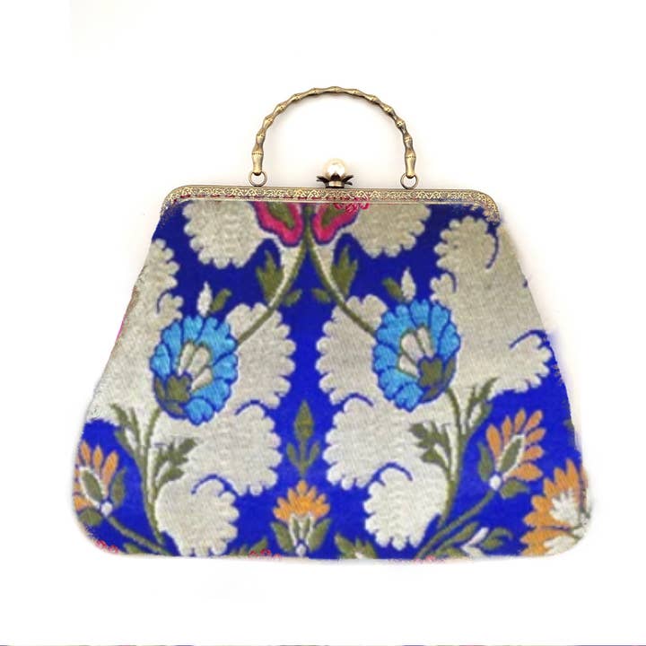 Maria Sole Rodriguez - Wholesale Clutch Bag - Women's - Bassoon Perla Medium, bag with pearl, handmade, Italy27