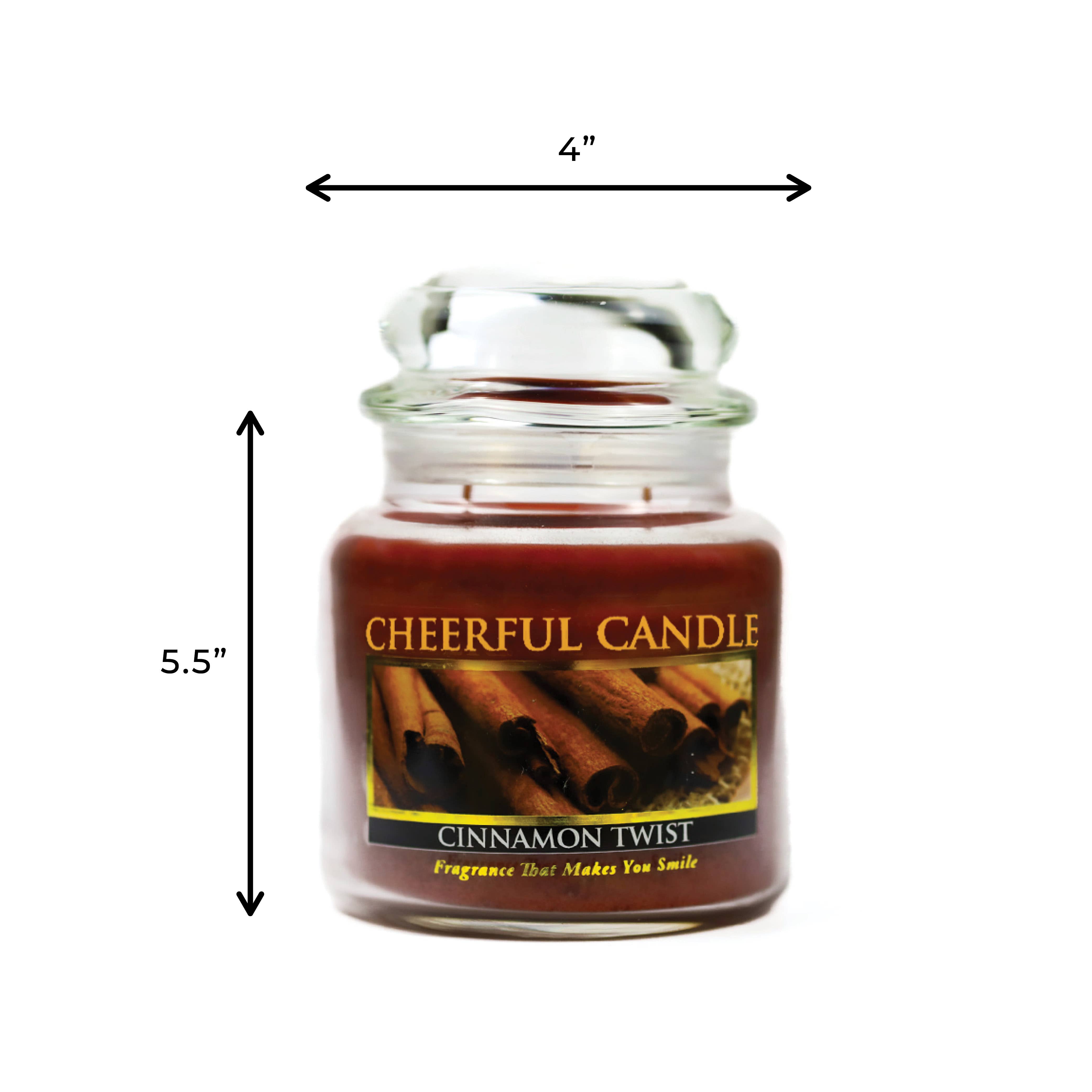 A Cheerful Giver - Wholesale Jar/Filled Candle - Cheerful Candle (16oz.) – Cinnamon Twist4