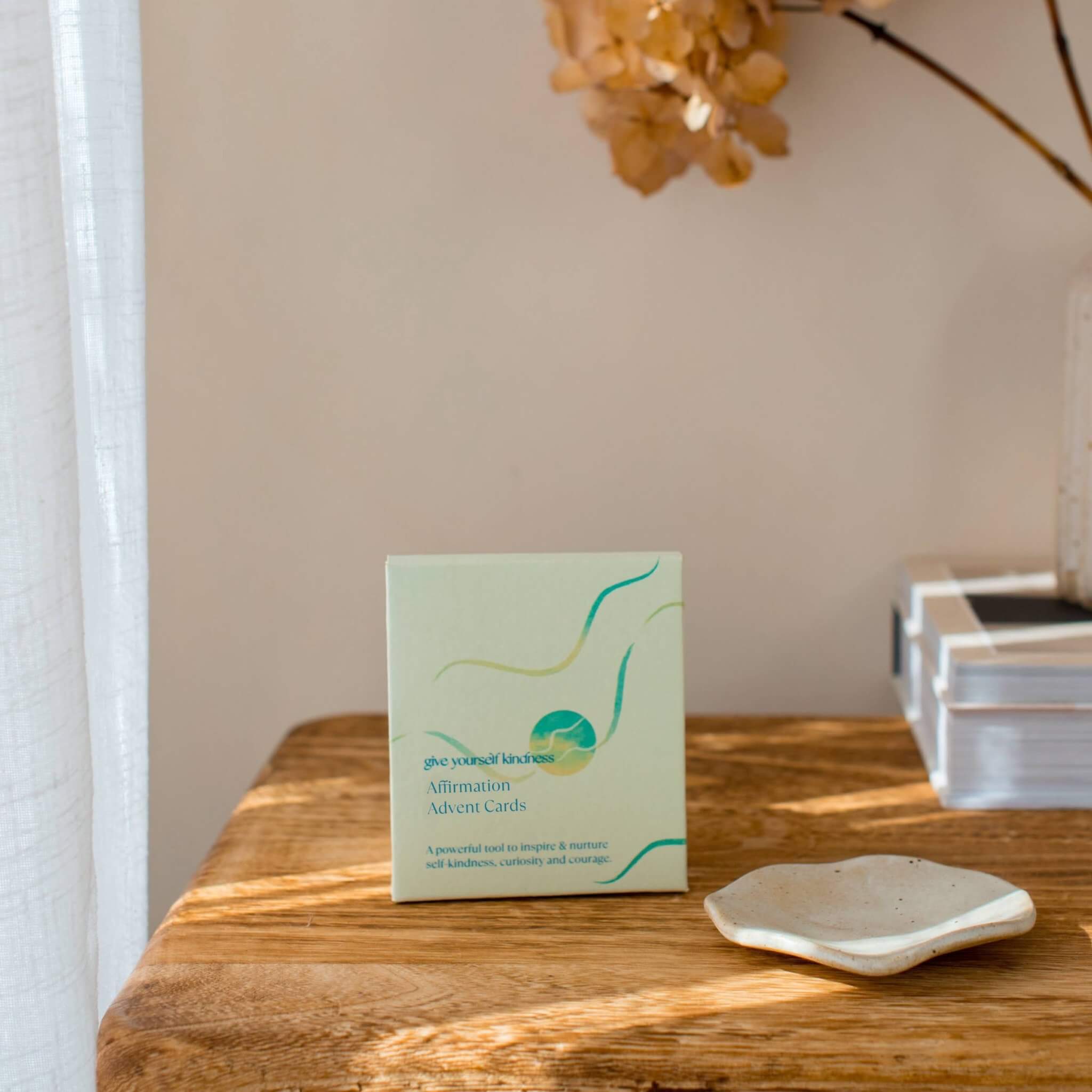 Give Yourself Kindness - Wholesale Advent Calendar - Mindfulness Advent Calendar Affirmation Cards1