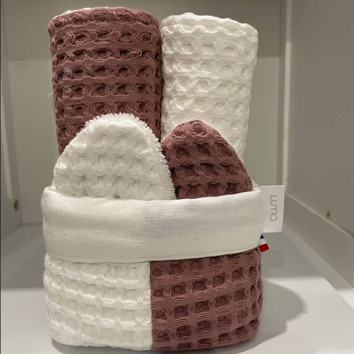 Lumä - Wholesale Face & Body Wipes - Mixed basket (washable cotton pads + face towels)16