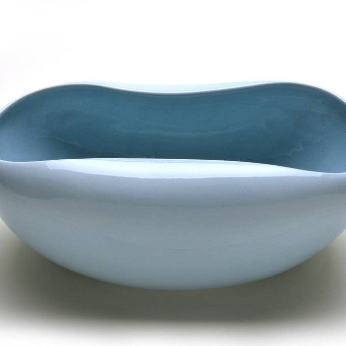 Bauer Pottery - Vente Assiettes/plats/bols de décoration - Bol à fruits américain moderne de taille moyenne7