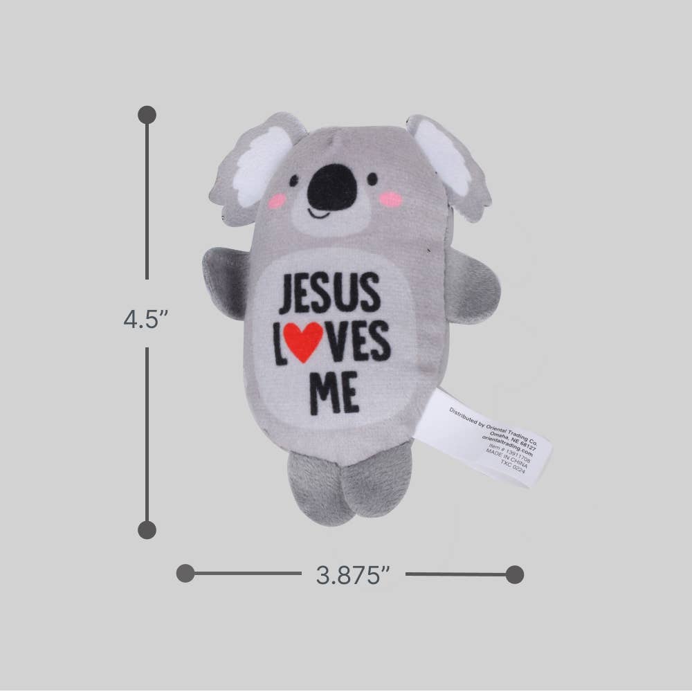 Swanson Christian Products - Vente Peluche – enfant et bébé - Peluches Jésus m'aime 24 unités4