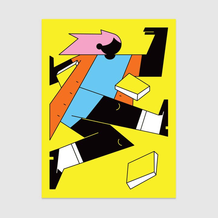 Citizen On A Rush Poster (30x40cm & 50x70cm) for wholesale by Redy.