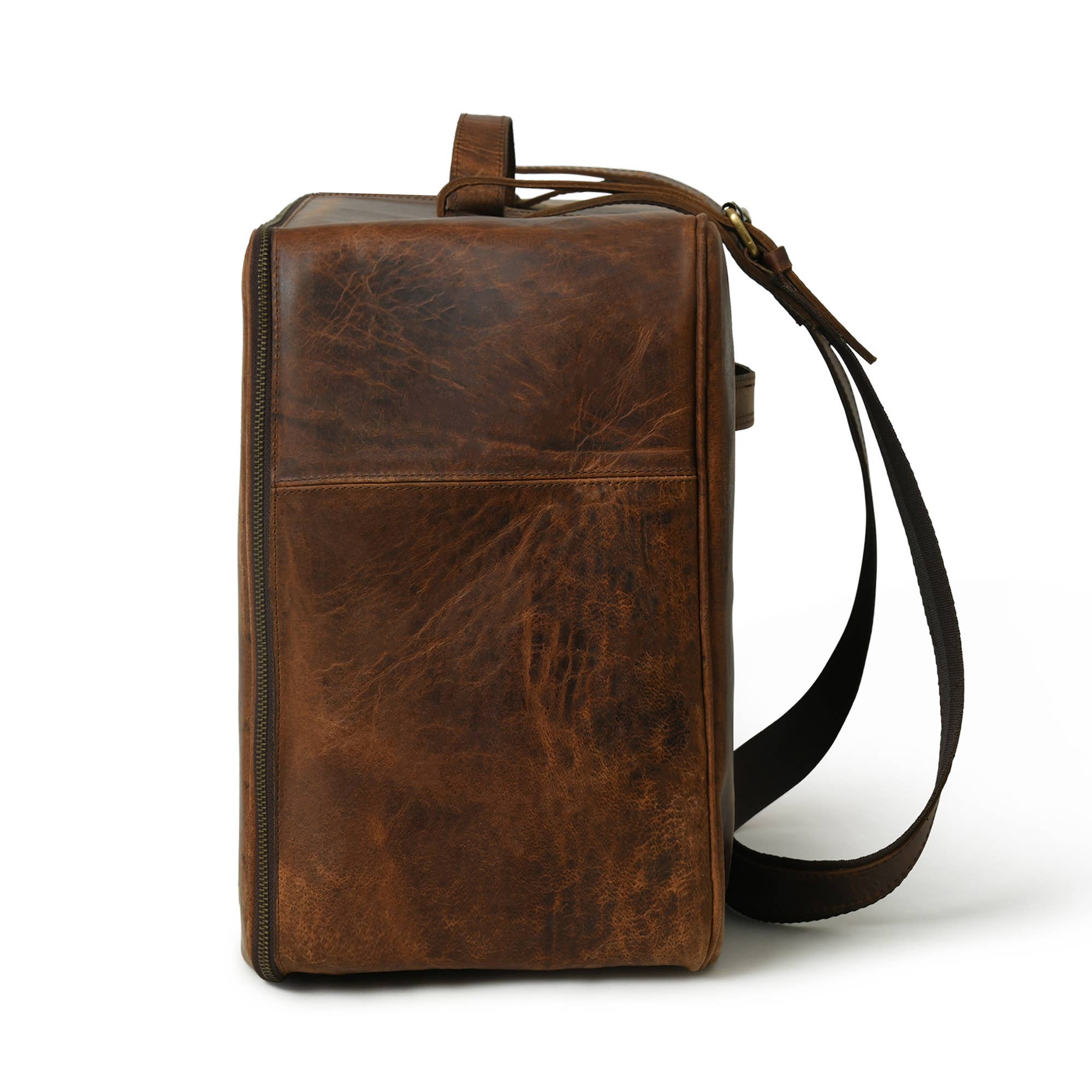 Dotch Leather – wholesale Luggage – Geoffery Leather Suitcase- Travel Bags For Men6