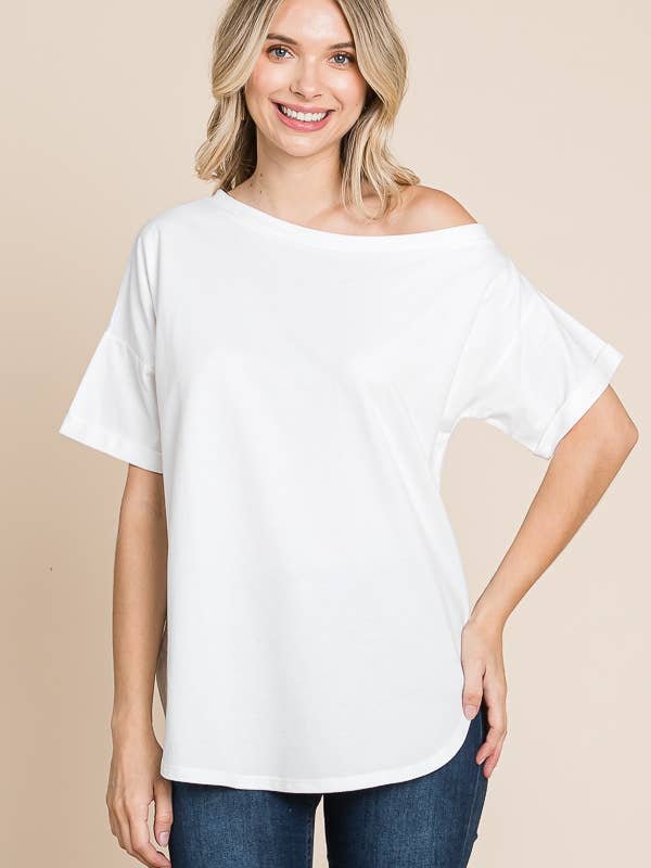 Culture Code - Wholesale Knit Top - Women's - CJT1125A - OFF SHOULDER TOP8