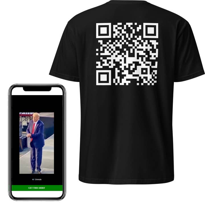Trump YMCA Troll QR Shirt for wholesale by Scan This Shirt