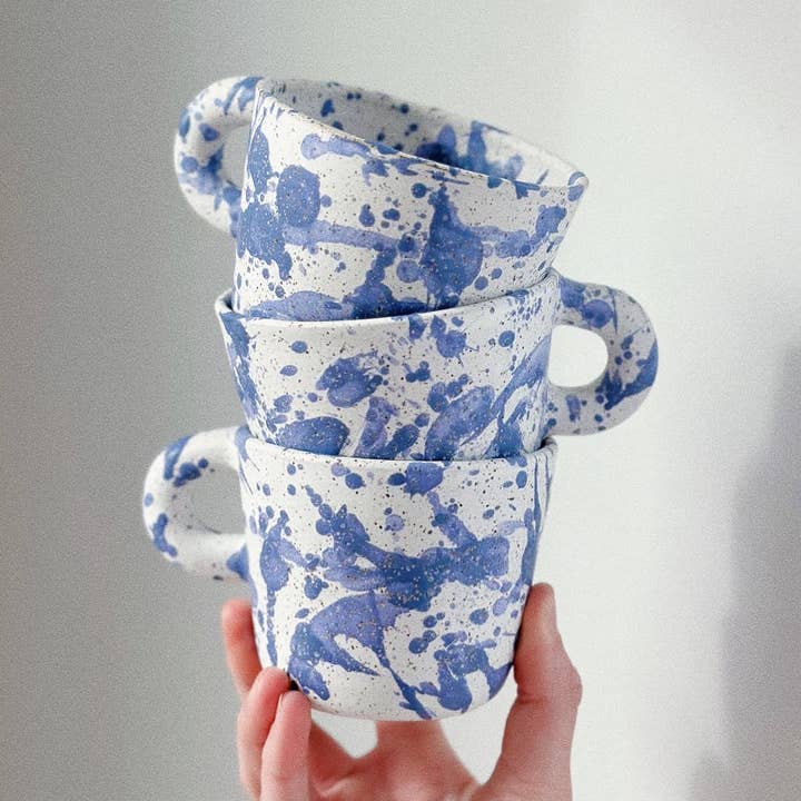 Splatter Cappuccino Mug and other Purchase Wholesale clay mugs. Free Returns & Net 60 Terms on Faire trending on Faire.