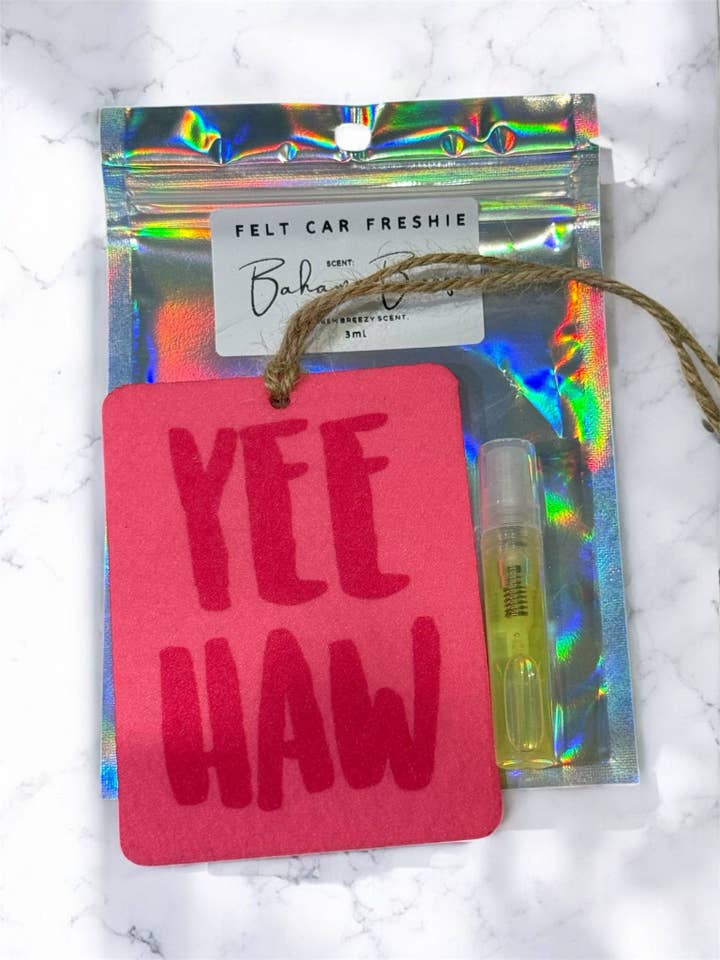 Yee Haw Felt Freshie por atacado de The Prickly Five