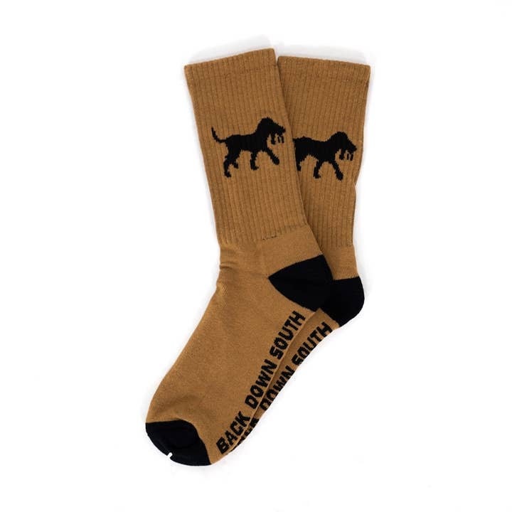 Lifestyle Socks- Tobacco for wholesale by Back Down South Clothing