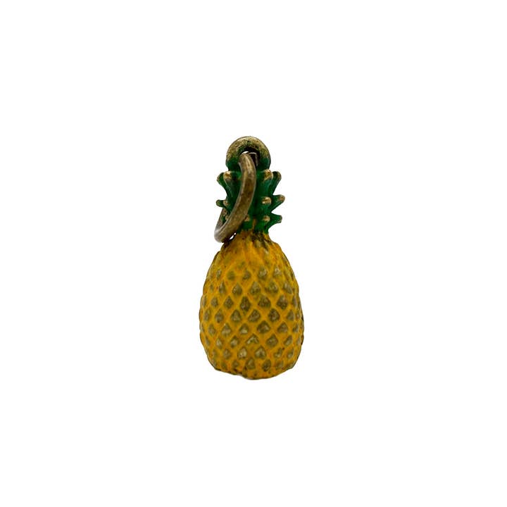 Pineapple Charm Bracelet, Necklace, or Charm Only for wholesale by Gleeful Peacock