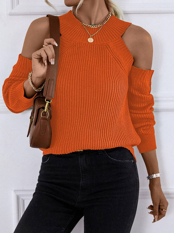 Casual Long Sleeved Sweater Top for wholesale by Wholesalesir