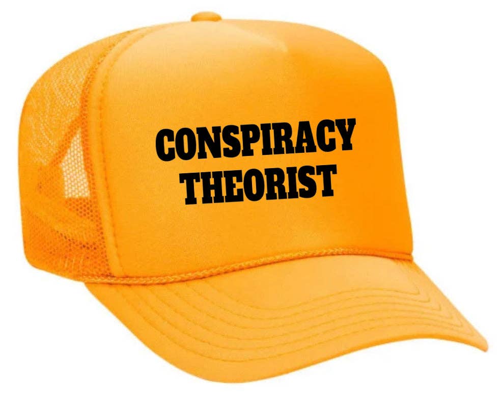 Inappropriate Trucker Hats - Wholesale Trucker Hat - Women's - Conspiracy Theorist Trucker Hat7
